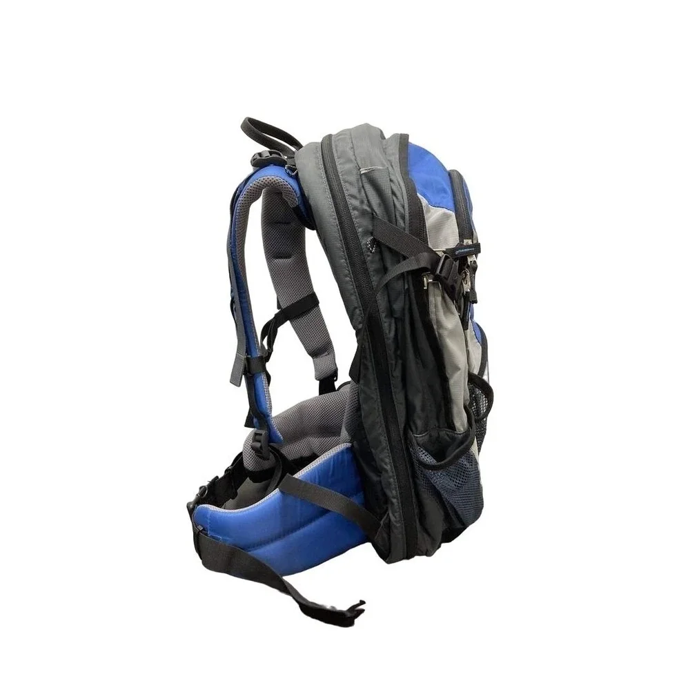Deuter Kanga Kid Child Carrier 20L Backpack Hiking Blue Grey Adjustable Straps